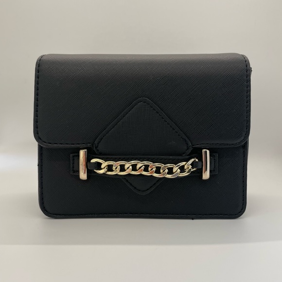 JustFab Black Crossbody 🖤✨ - Picture 1 of 13